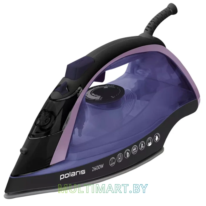 Утюг Polaris PIR 2668AK (черный/фиолетовый)